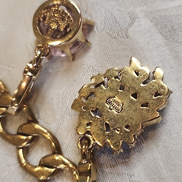 Gold Juicy Couture Charm Bracelet - Picture 10 of 10